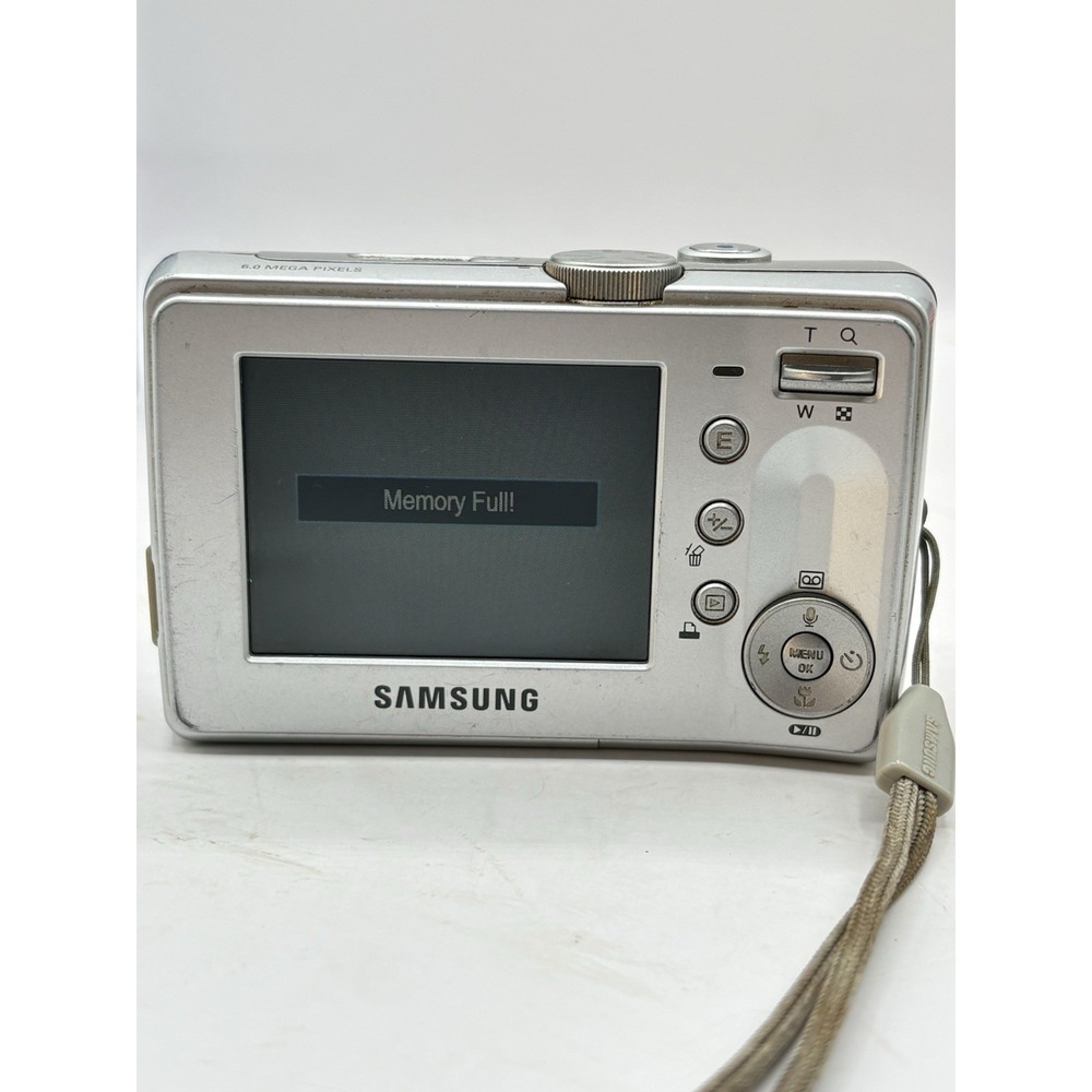 Samsung Silver Digimax S630 6MP Digital Camera with 3x Optical Works - Picture 4 of 12
